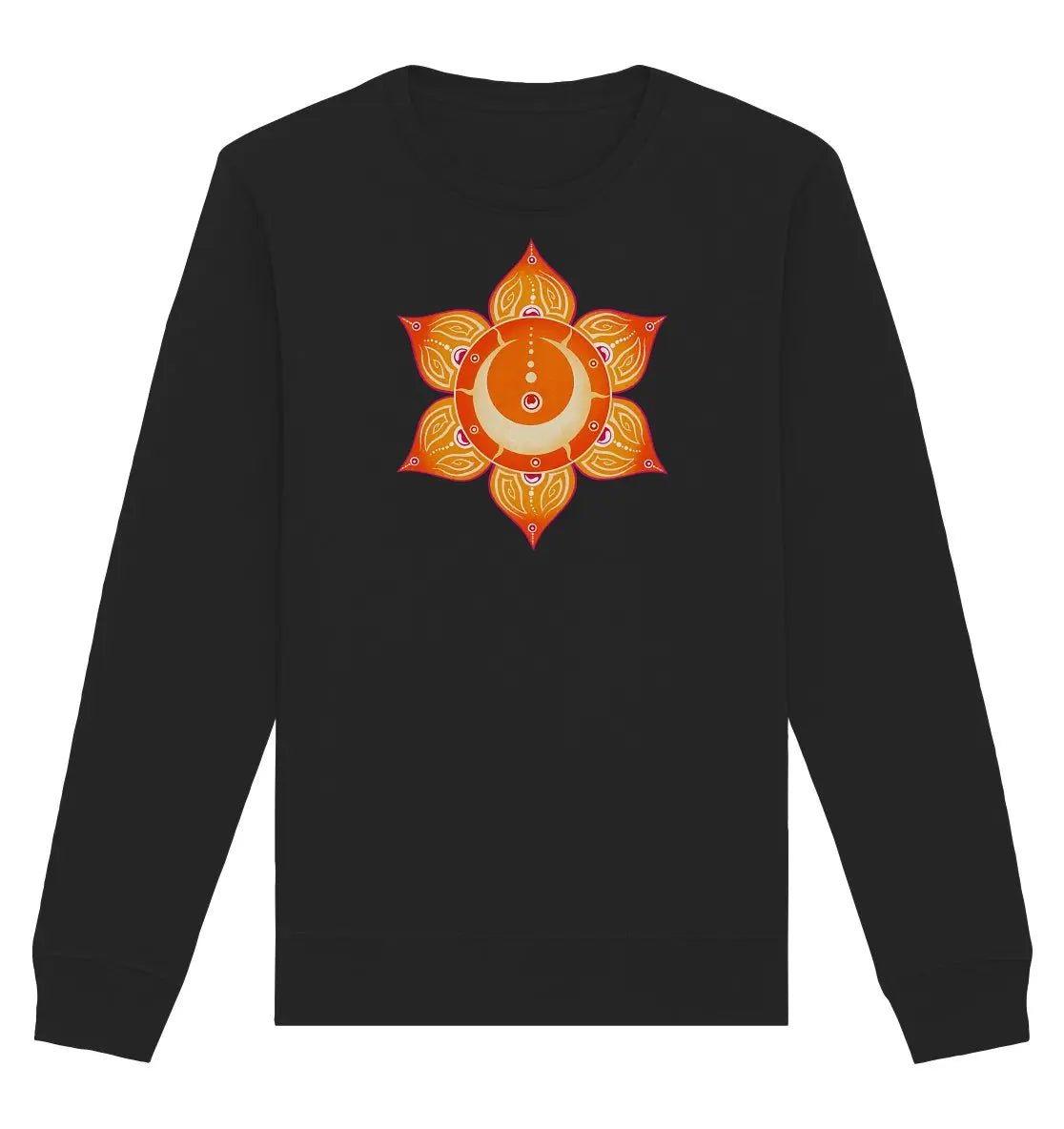 Sakralchakra Sweatshirt | Swadhisthana Chakra | Organisches Unisex Sweatshirt - Deivi