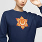 Sakralchakra Sweatshirt | Swadhisthana Chakra | Organisches Unisex Sweatshirt - Deivi