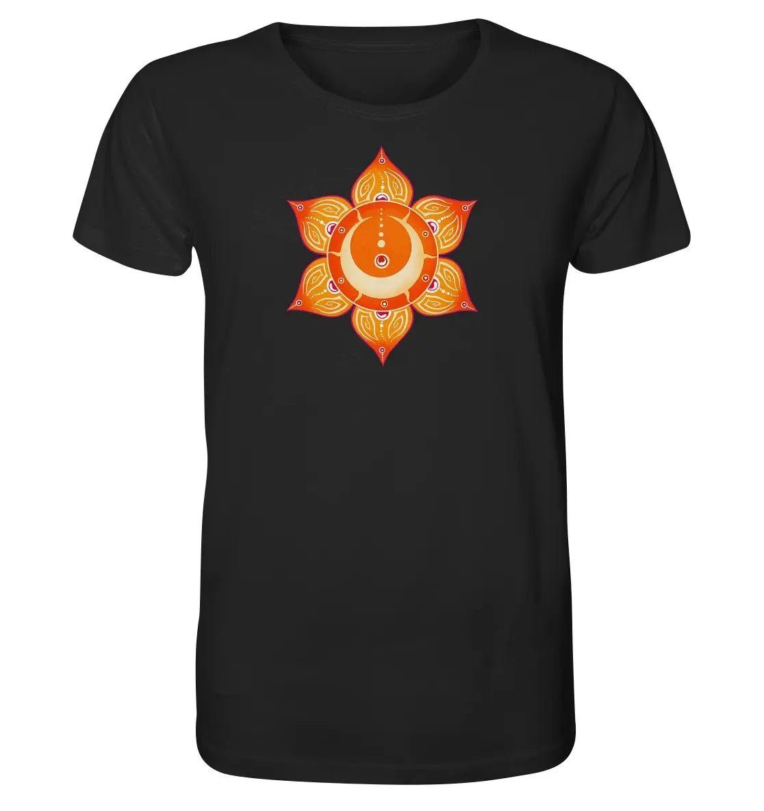 Sakralchakra T-Shirt | Swadhisthana Chakra | Organisches T-Shirt | Herren - Deivi