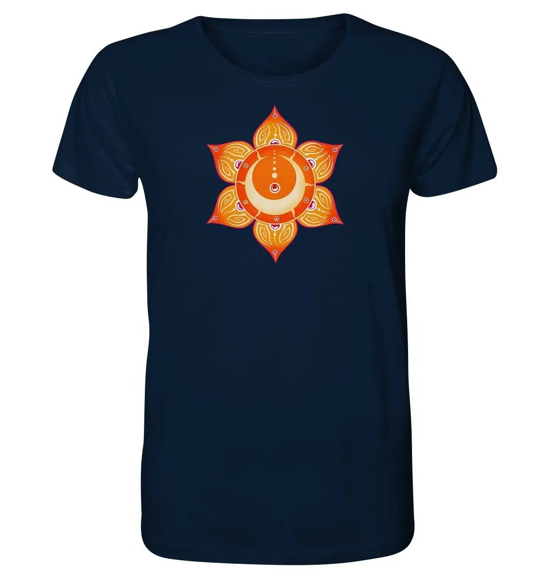 Sakralchakra T-Shirt | Swadhisthana Chakra | Organisches T-Shirt | Herren - Deivi