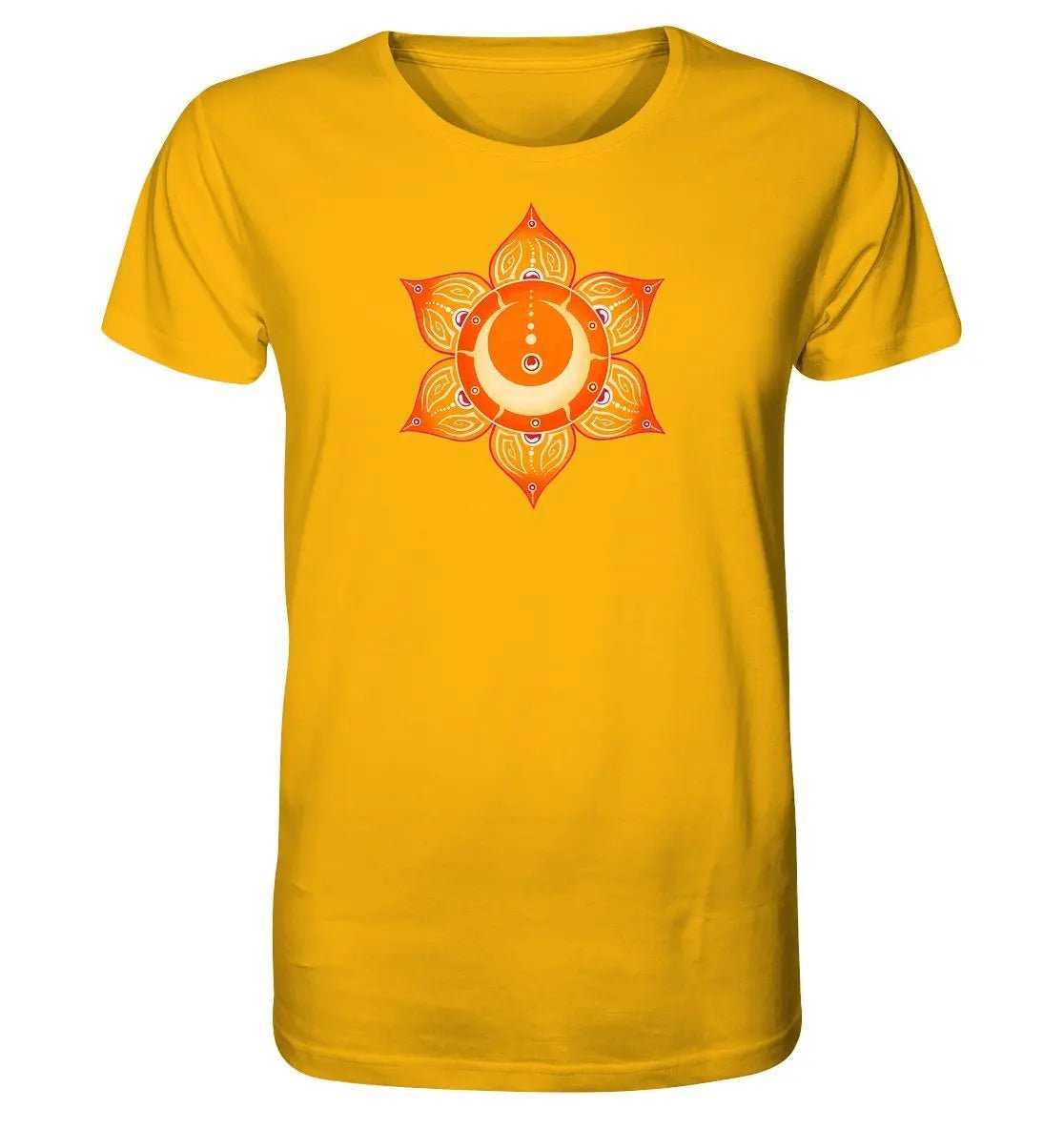 Sakralchakra T-Shirt | Swadhisthana Chakra | Organisches T-Shirt | Herren - Deivi