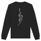 Schlangen Weisheit Sweatshirt | Organisches Unisex Sweatshirt - Deivi