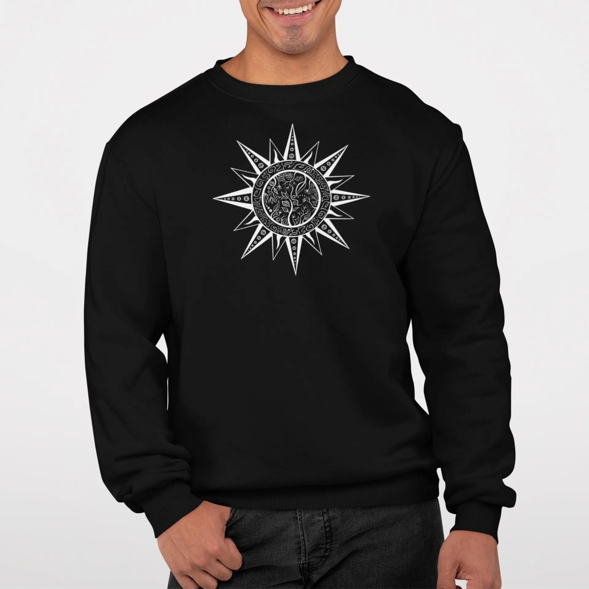 Sonne Sweatshirt | Organisches Unisex Sweatshirt - Deivi