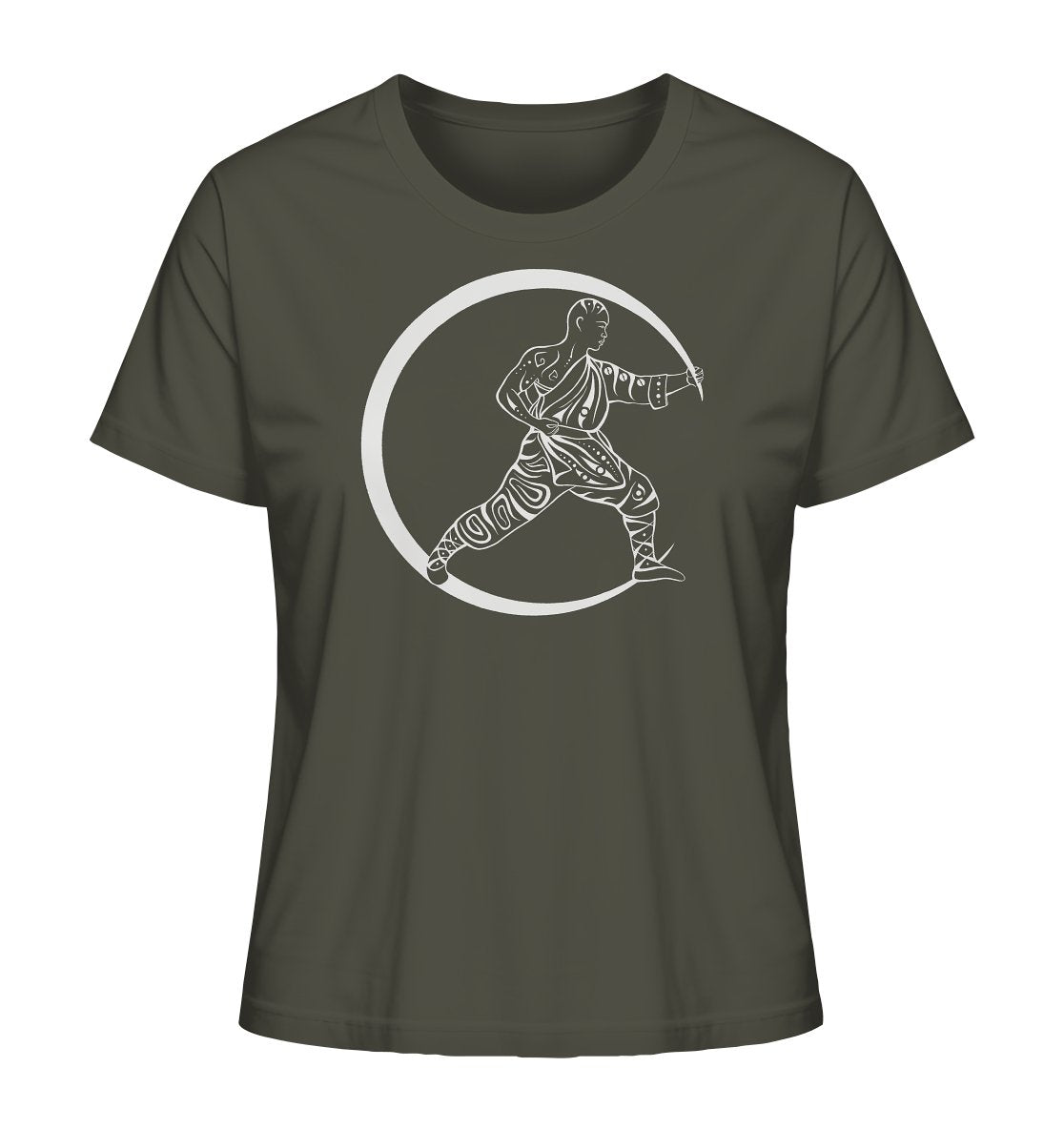 tai chi mond - Ladies Organic Shirt - Deivi