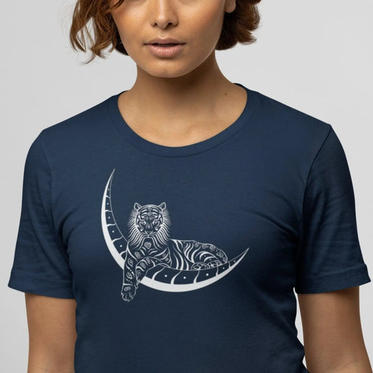 Tiger Traum T-Shirt | Organisches T-Shirt | Damen - Deivi