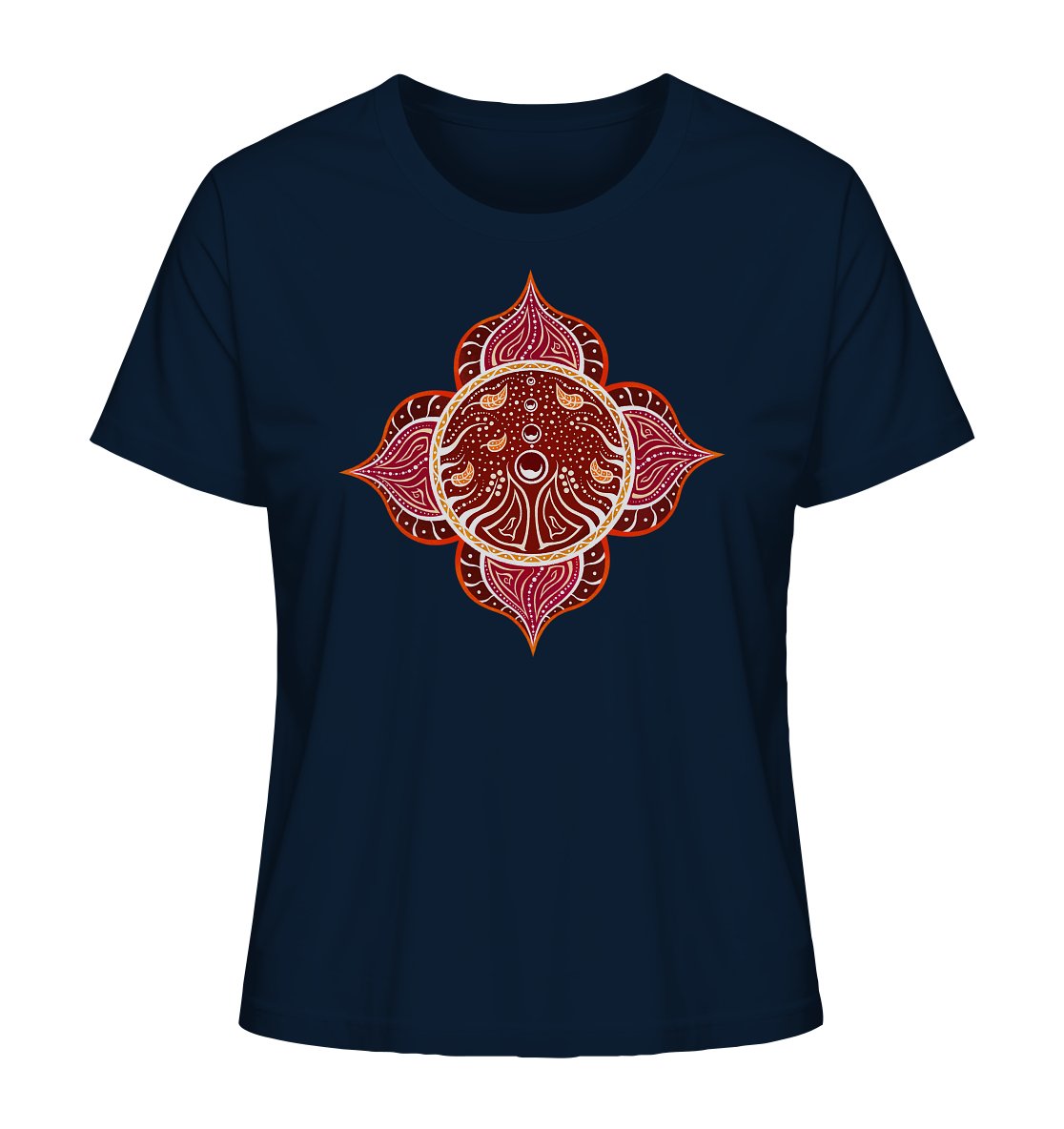 Wurzelchakra | Muladhara Chakra | Organisches T - Shirt | Damen - Deivi