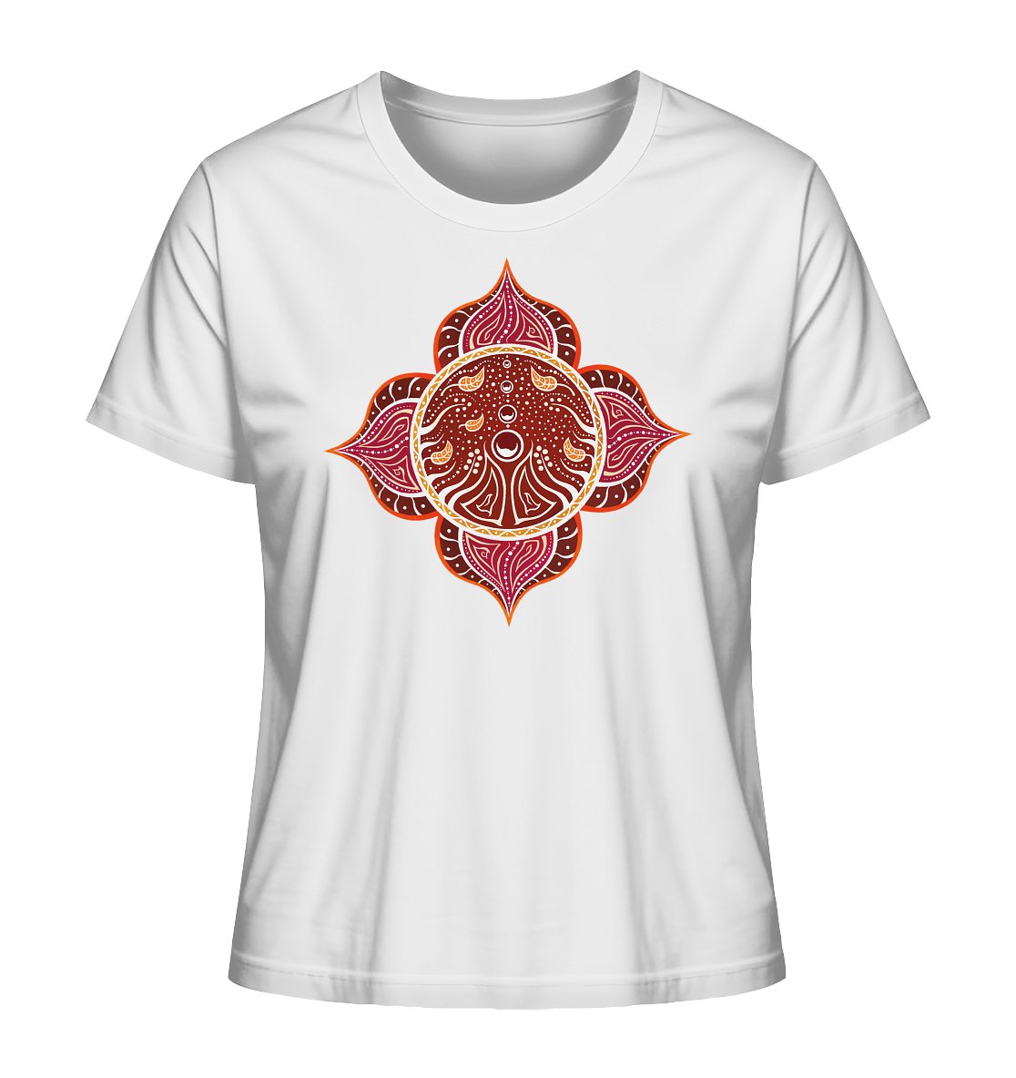 Wurzelchakra | Muladhara Chakra | Organisches T - Shirt | Damen - Deivi