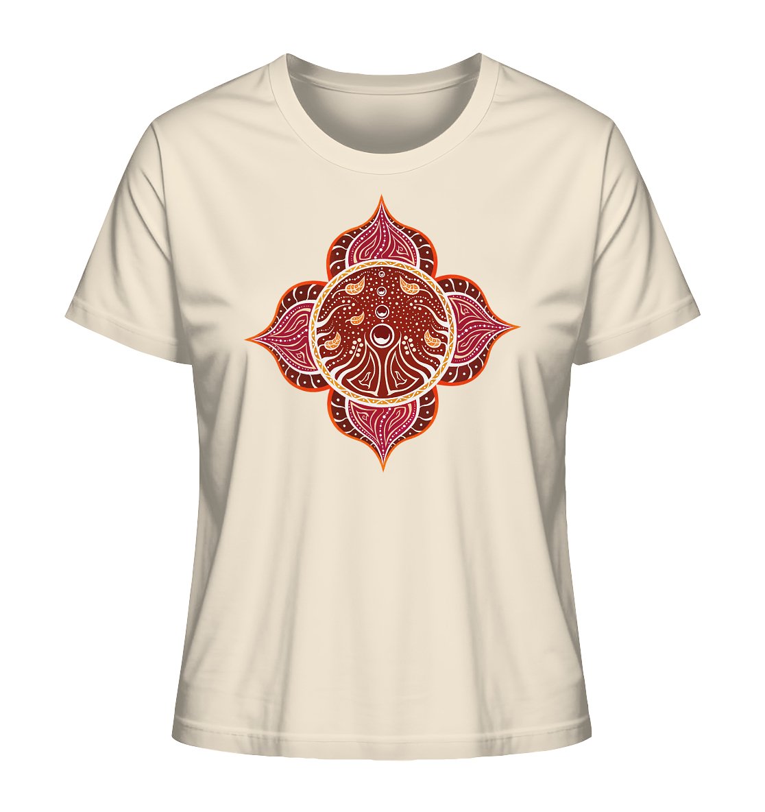 Wurzelchakra | Muladhara Chakra | Organisches T - Shirt | Damen - Deivi