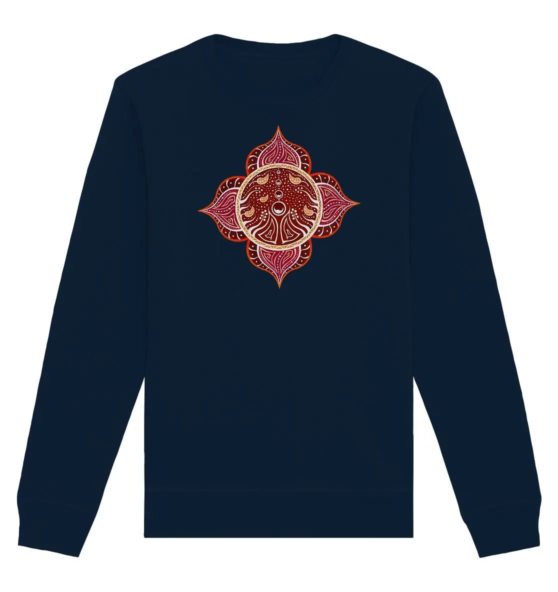 Wurzelchakra Sweatshirt | Muladhara Chakra | Organisches Unisex Sweatshirt - Deivi