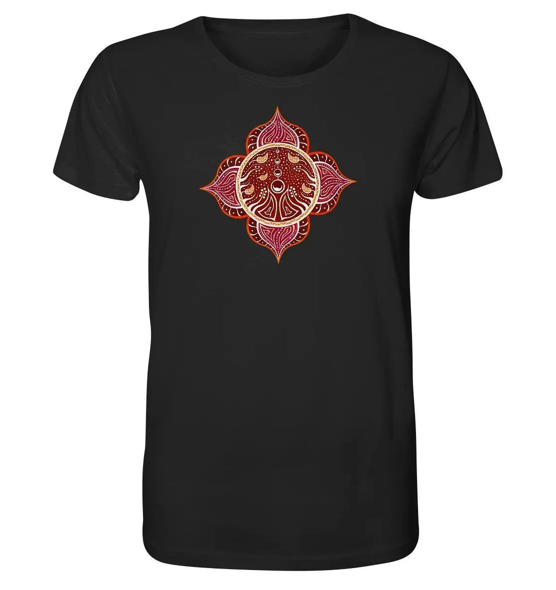 Wurzelchakra T-Shirt | Muladhara Chakra | Organisches T-Shirt | Herren - Deivi