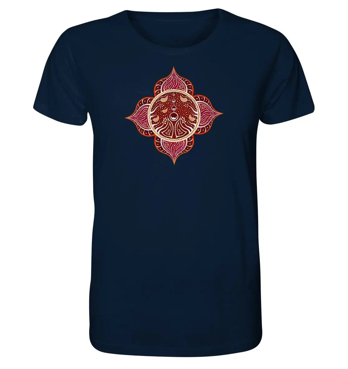 Wurzelchakra T-Shirt | Muladhara Chakra | Organisches T-Shirt | Herren - Deivi