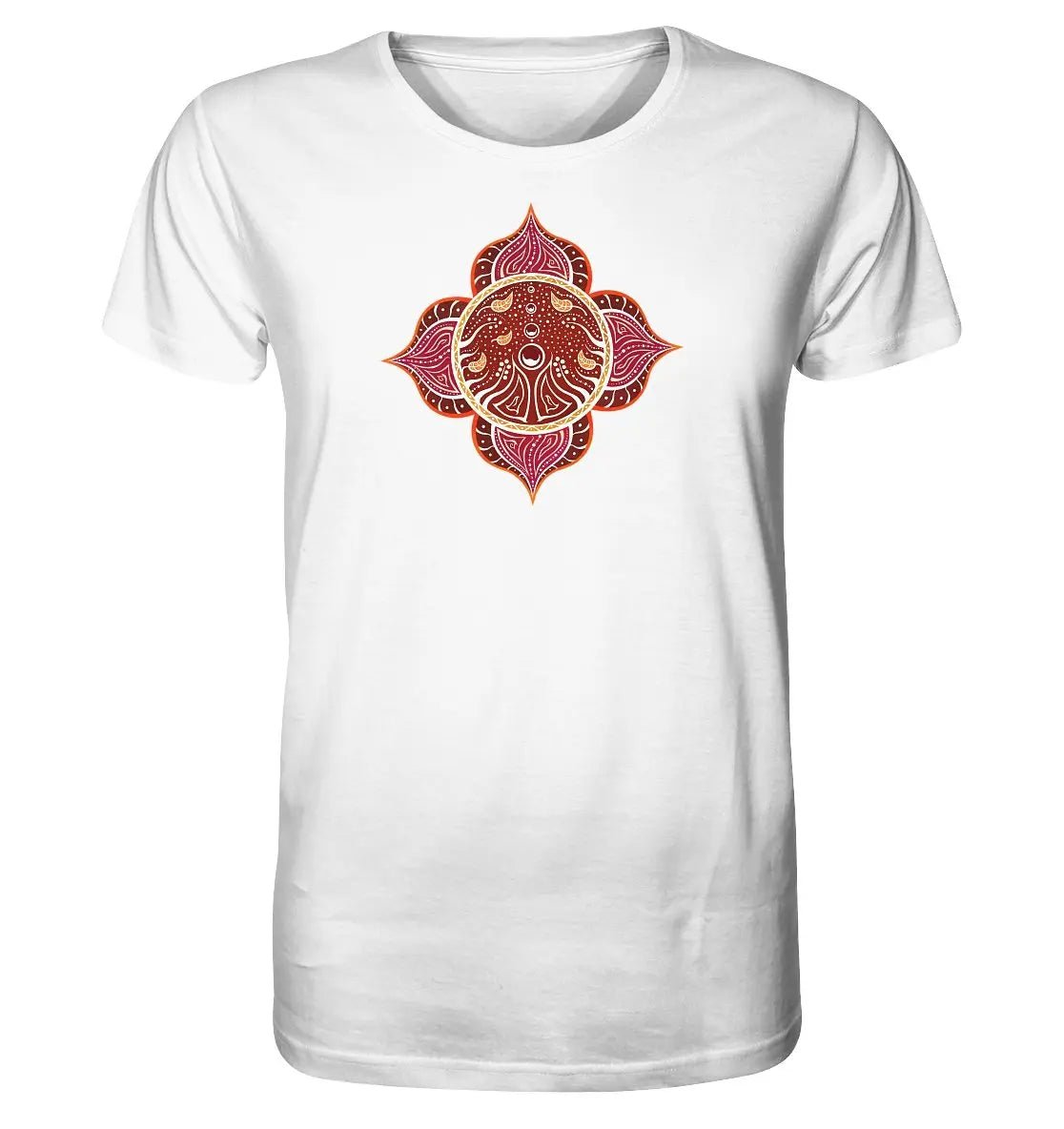 Wurzelchakra T-Shirt | Muladhara Chakra | Organisches T-Shirt | Herren - Deivi