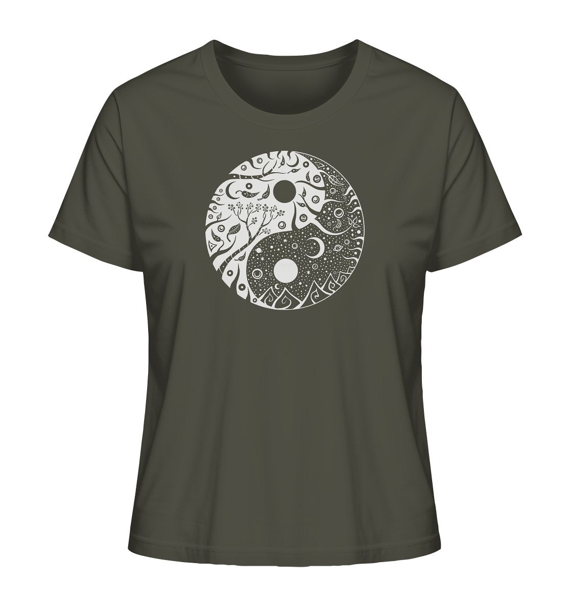 Yin & Yang | Organisches T - Shirt | Damen - Deivi