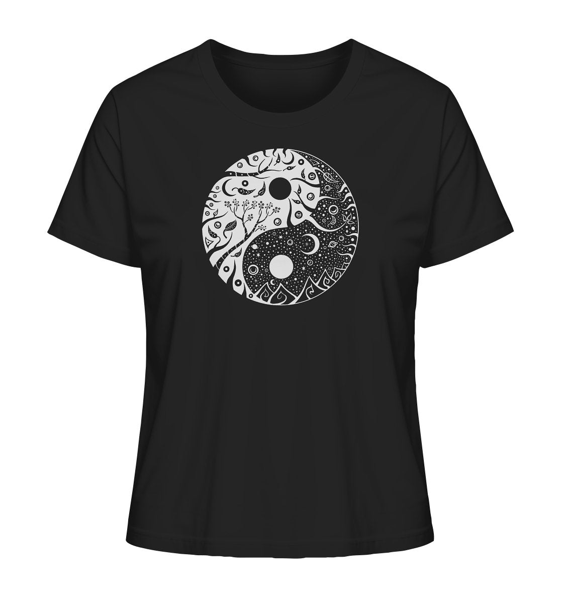 Yin & Yang | Organisches T - Shirt | Damen - Deivi