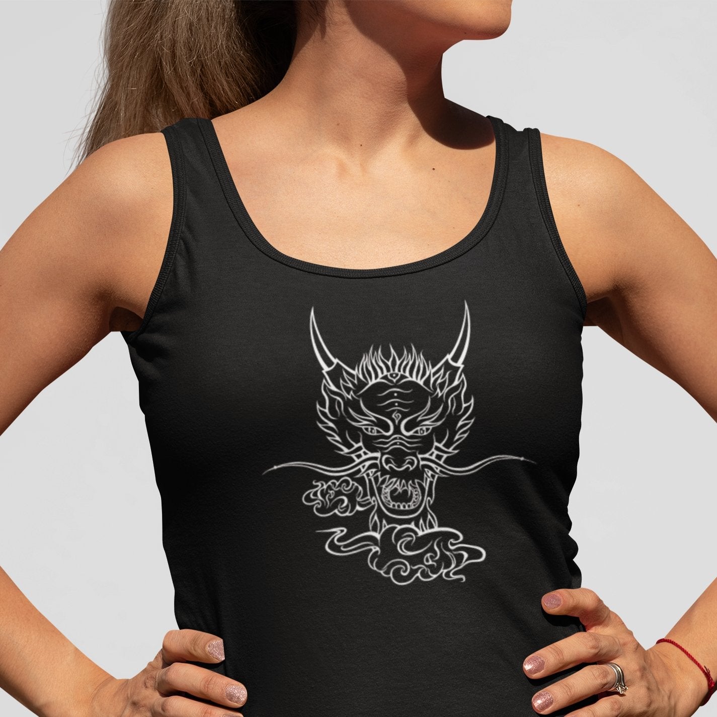 Drachen Geist | Organisches Tank-Top | Damen - Deivi