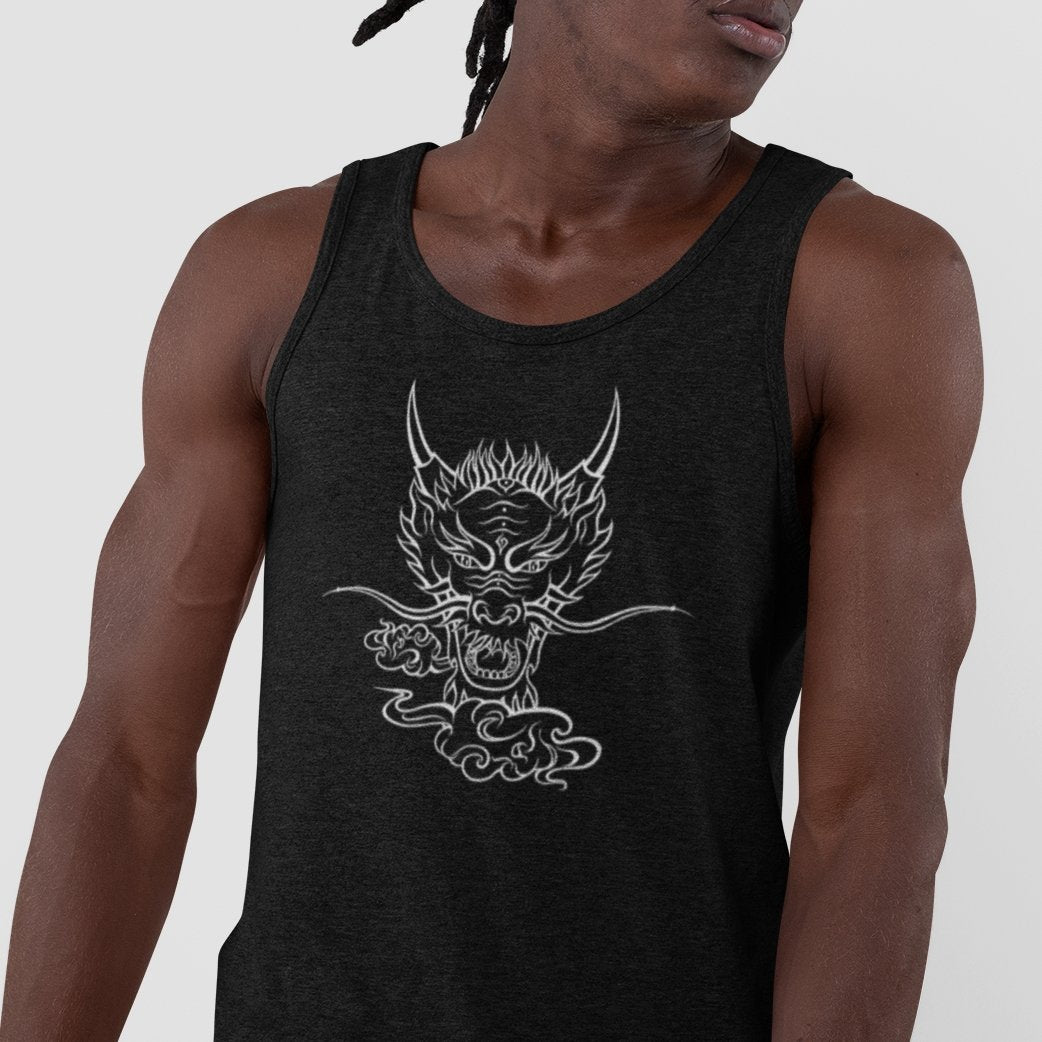 Drachen Geist | Organisches Tank-Top | Herren - Deivi