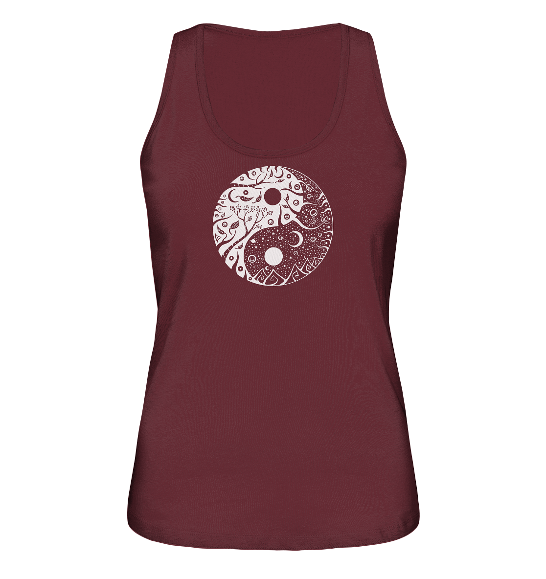 Tai Chi Tank Top Yin Yang Damen