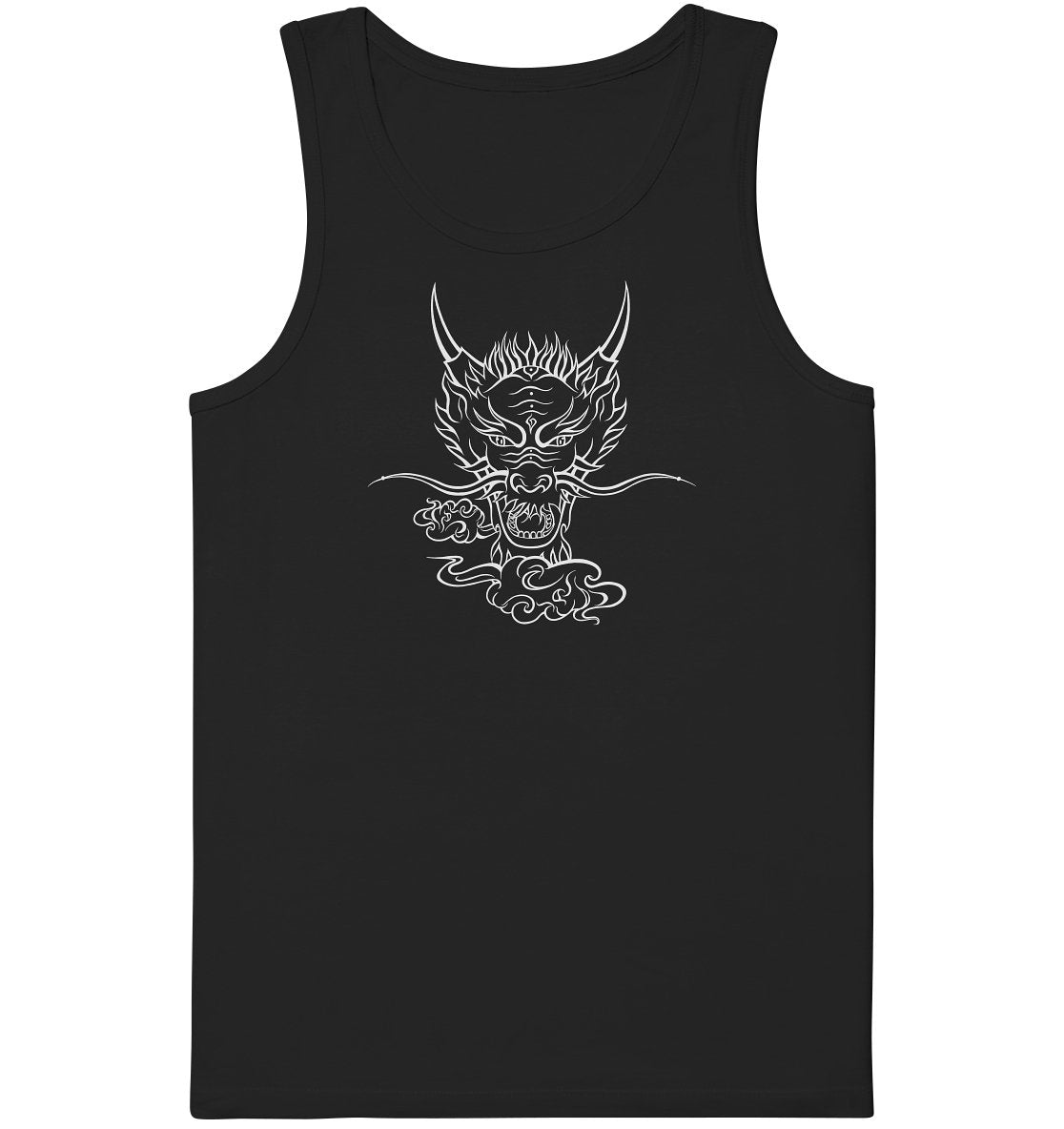 Drachen Geist | Organisches Tank-Top | Herren-Tank-Tops-Deivi