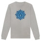 Halschakra | Vishuddha Chakra | Organisches Unisex Sweatshirt - Organic Basic Unisex Sweatshirt - Deivi
