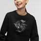 Koi Fisch Yin Yang | Organisches Unisex Sweatshirt - Deivi
