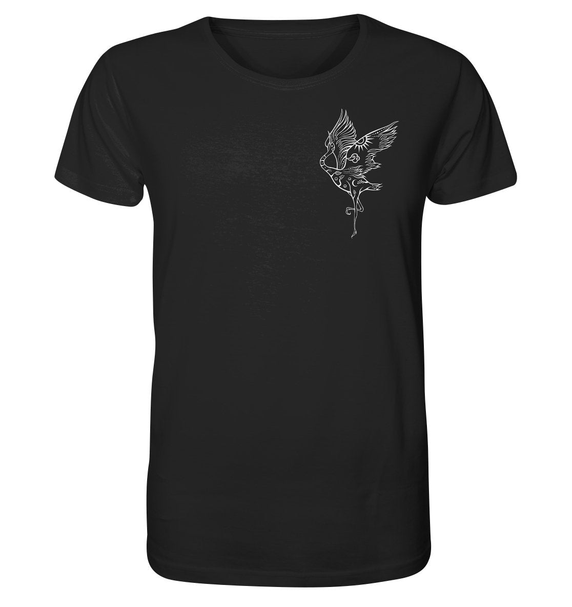 Kranich | Organisches T-Shirt-Unisex-Shirts-Deivi
