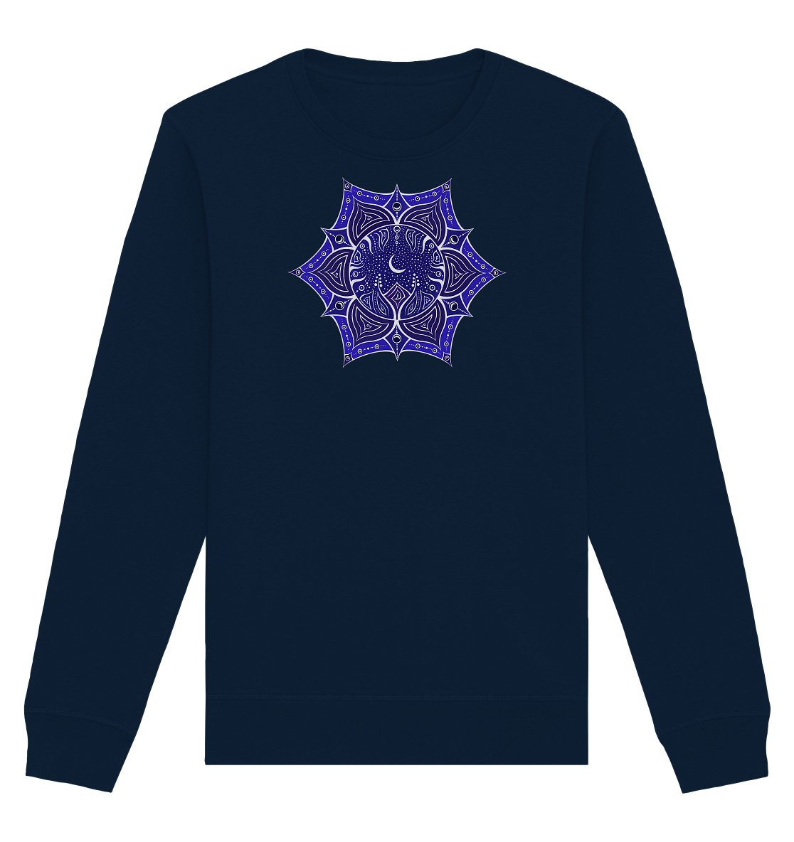 Kronenchakra | Sahasrara Chakra | Organisches Unisex Sweatshirt - Deivi