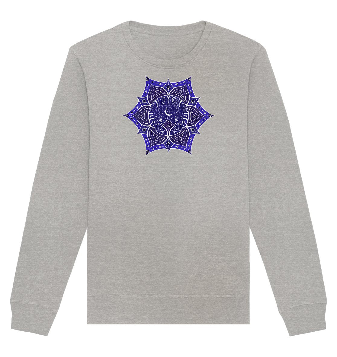 Kronenchakra | Sahasrara Chakra | Organisches Unisex Sweatshirt - Deivi