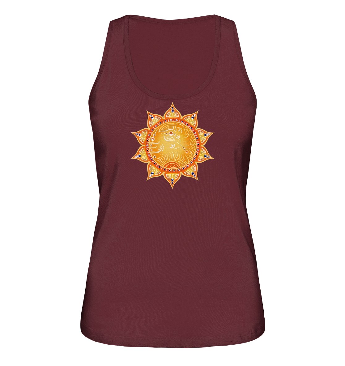 Manipura Chakra | Organisches Tank-Top | Damen - Deivi