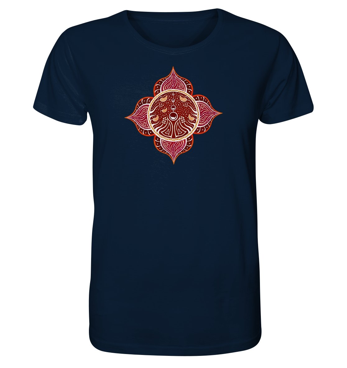 Muladhara Chakra | Organisches T-Shirt | Herren - Deivi