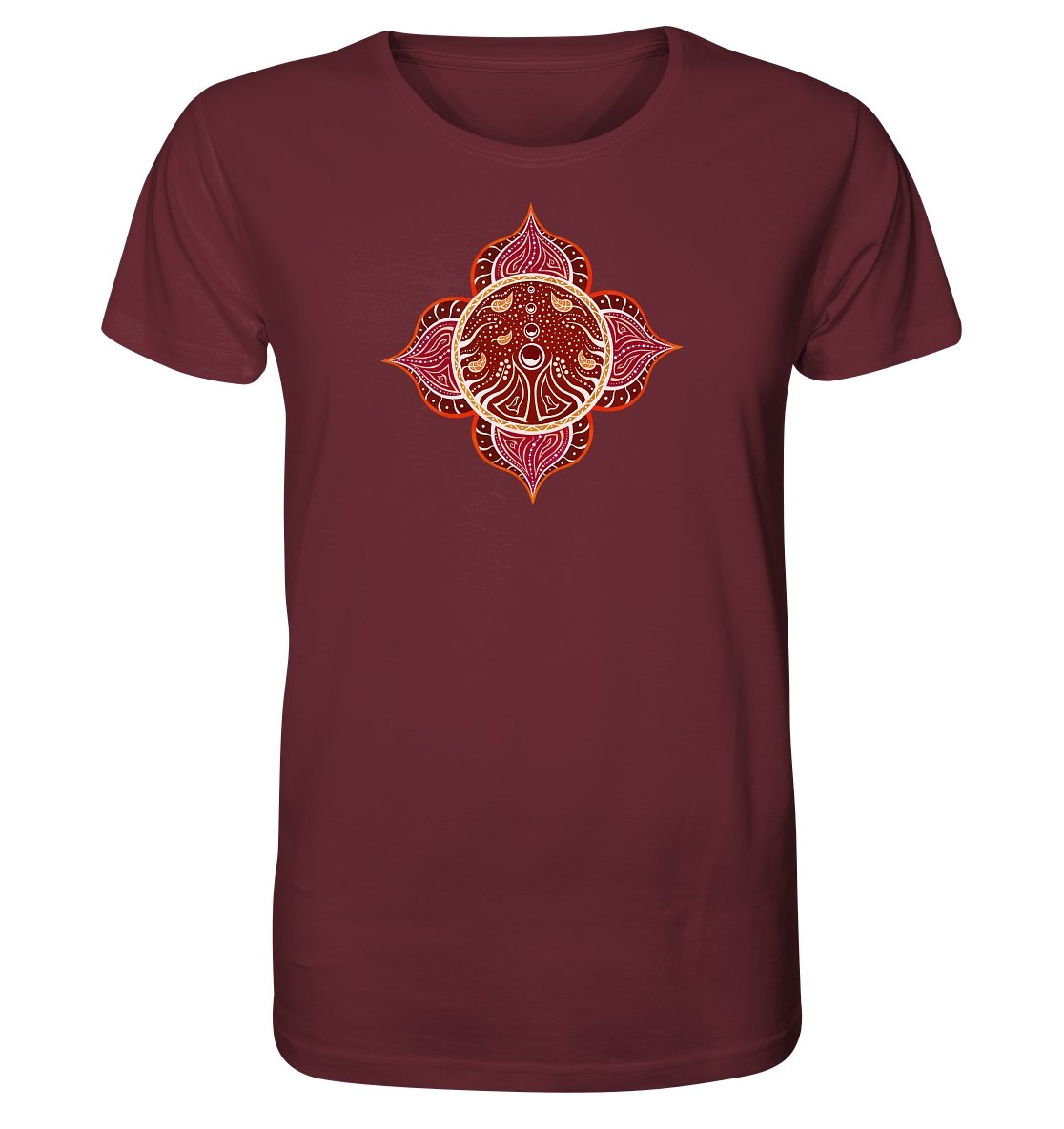 Muladhara Chakra | Organisches T-Shirt | Herren - Deivi