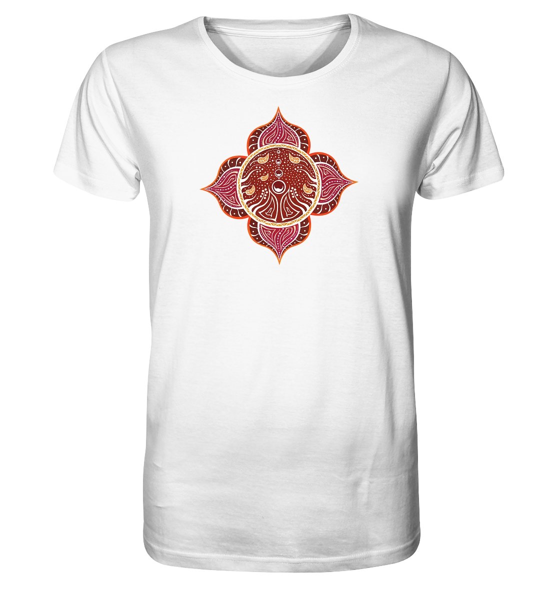 Muladhara Chakra | Organisches T-Shirt | Herren - Deivi