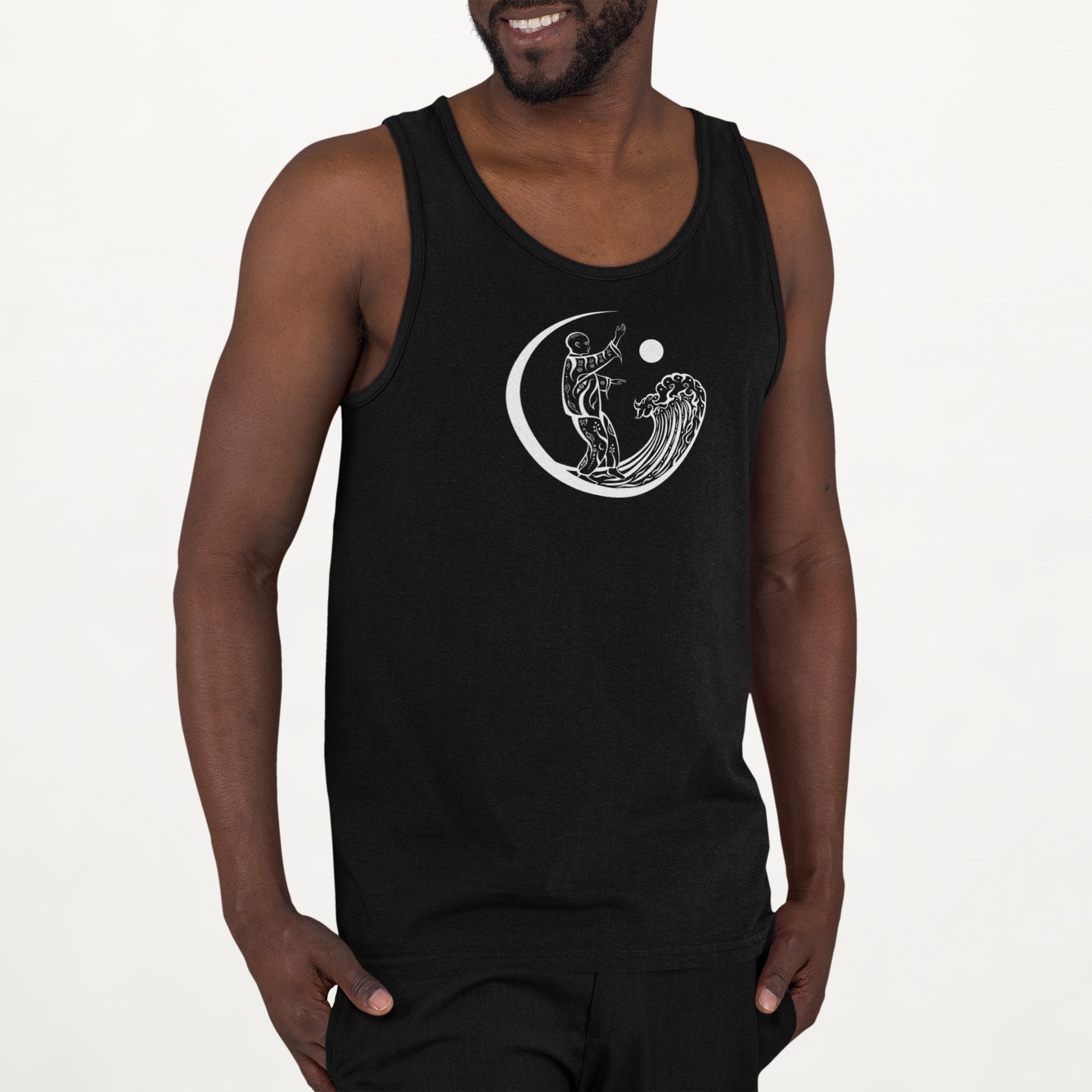 Qi Gong | Organisches Tank-Top | Herren - Deivi