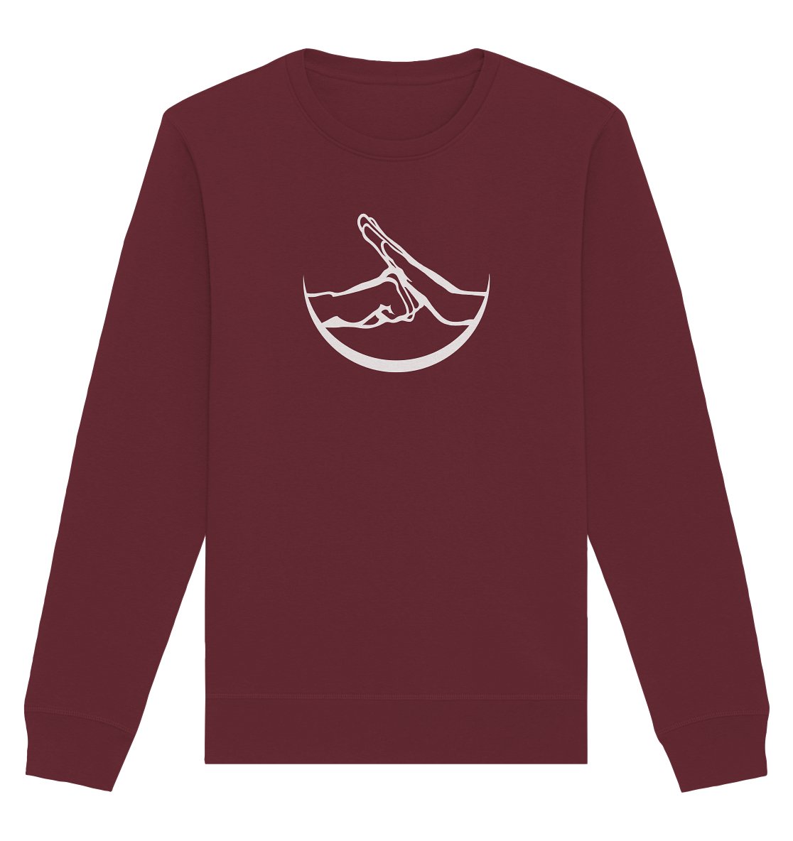 Shaolin Gruß | Organisches Unisex Sweatshirt - Deivi