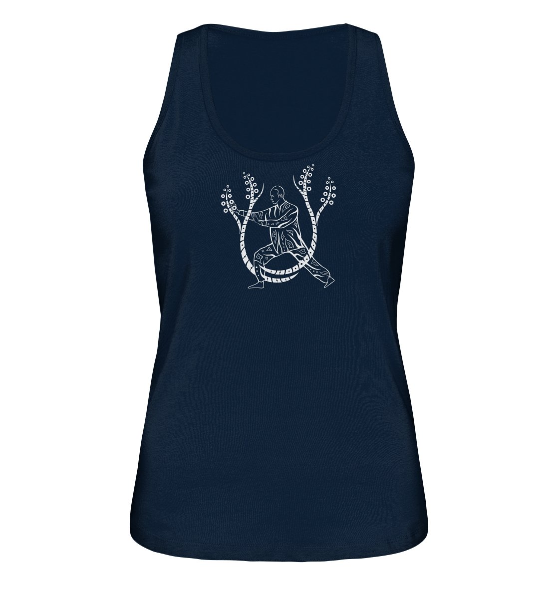 Tai Chi Pose | Organic tank top | Ladies