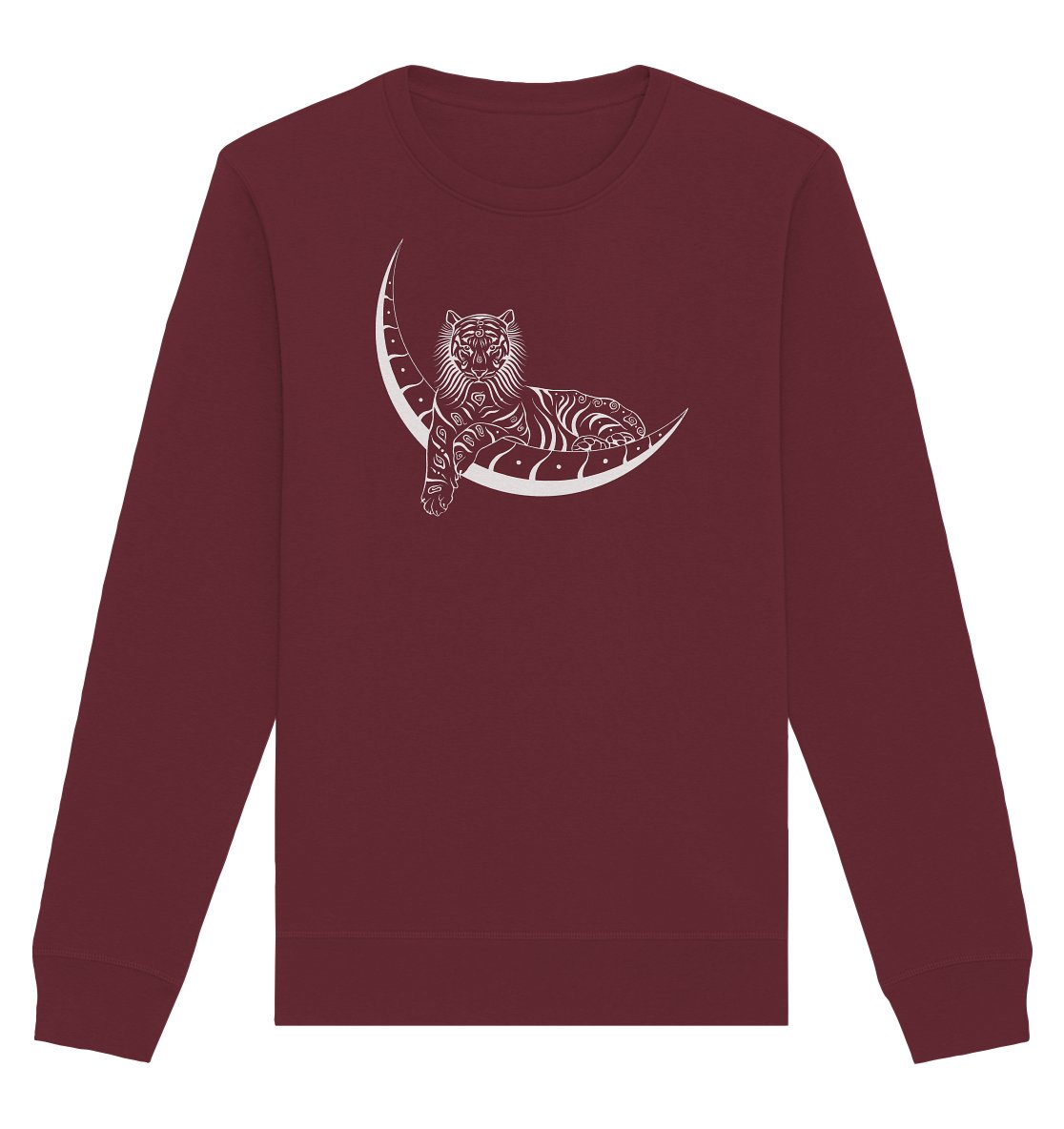 Tiger Träume | Organisches Unisex Sweatshirt - Deivi