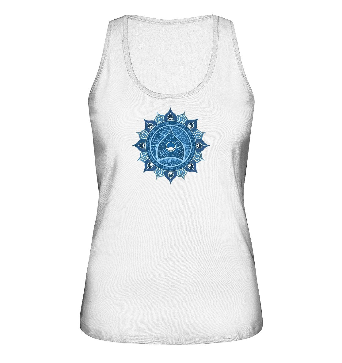 Vishuddha Chakra | Organisches Tank Top | Damen - Deivi