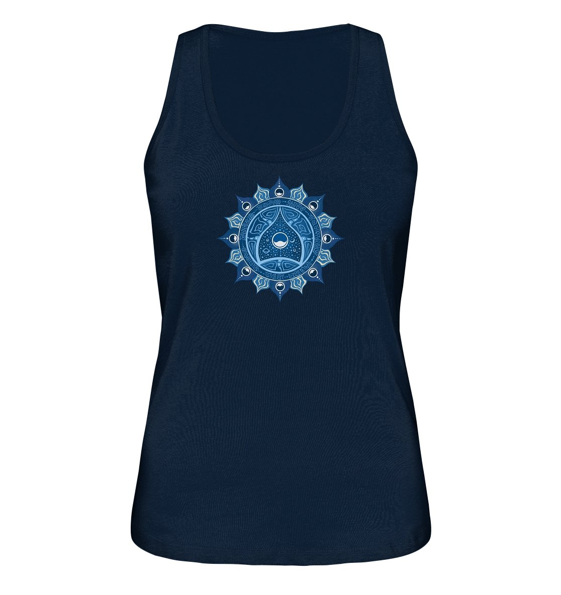 Vishuddha Chakra | Organisches Tank Top | Damen - Deivi