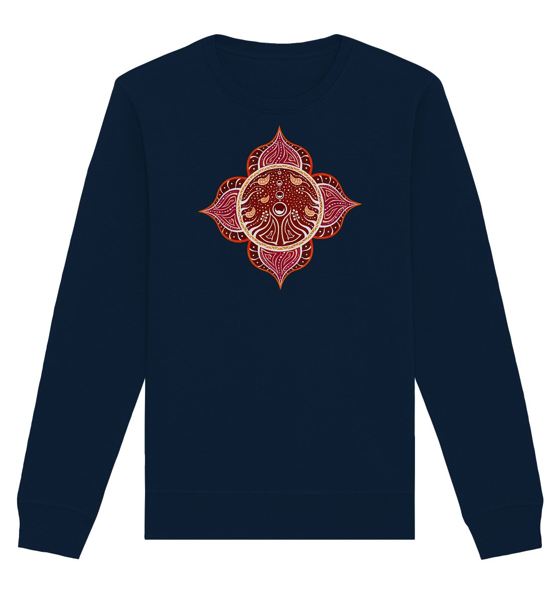 Wurzelchakra | Muladhara Chakra | Organisches Unisex Sweatshirt - Deivi