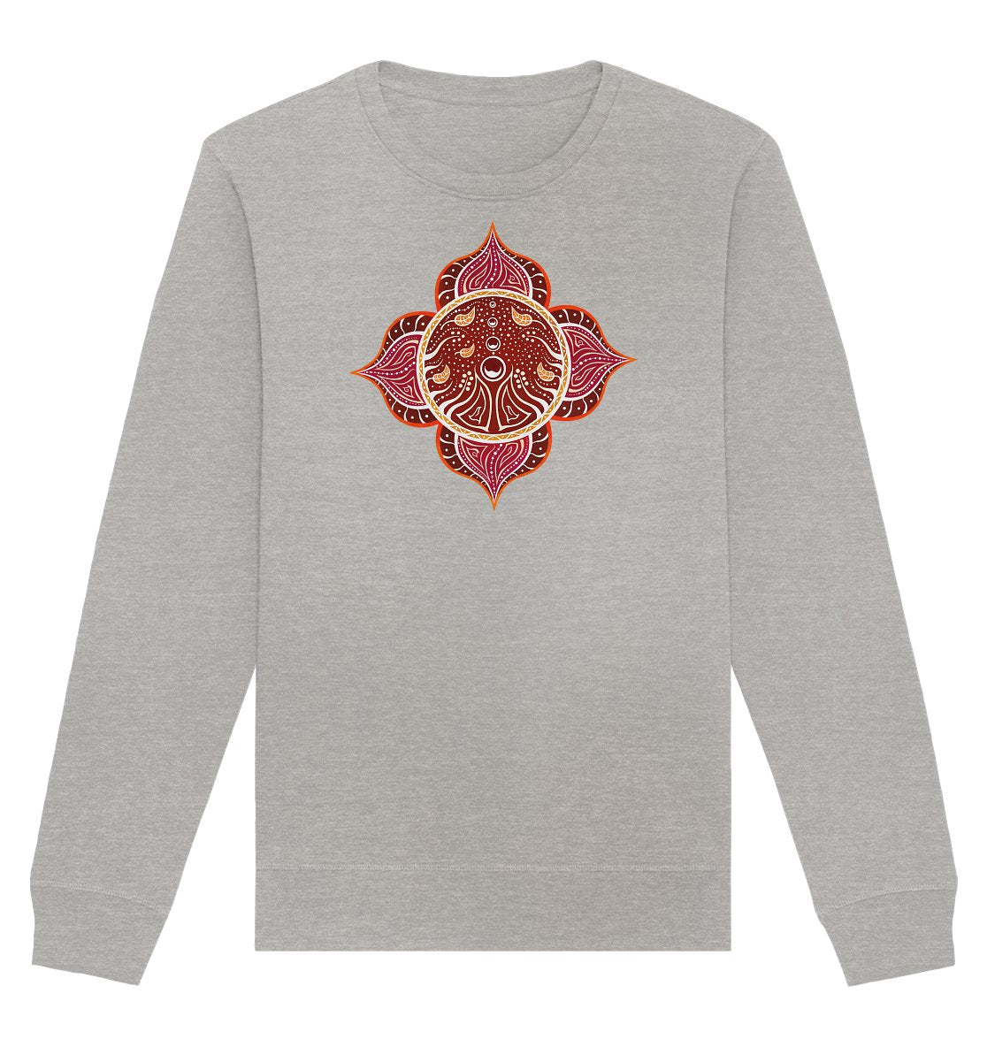 Wurzelchakra | Muladhara Chakra | Organisches Unisex Sweatshirt - Deivi