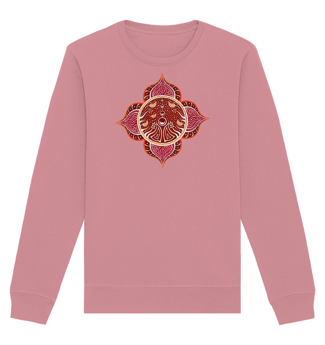 Wurzelchakra | Muladhara Chakra | Organisches Unisex Sweatshirt - Deivi