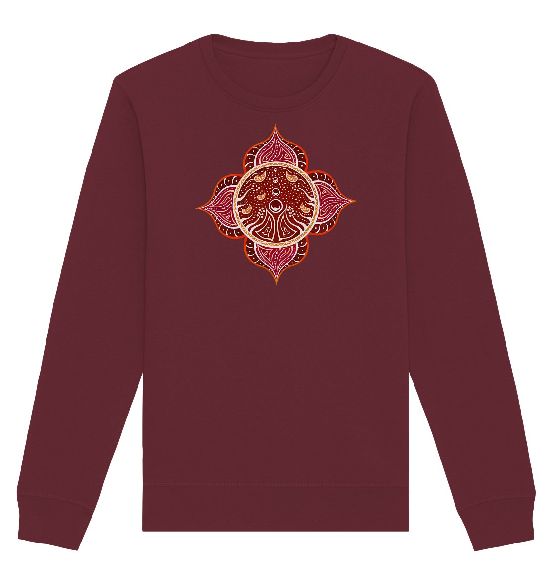 Wurzelchakra | Muladhara Chakra | Organisches Unisex Sweatshirt - Deivi