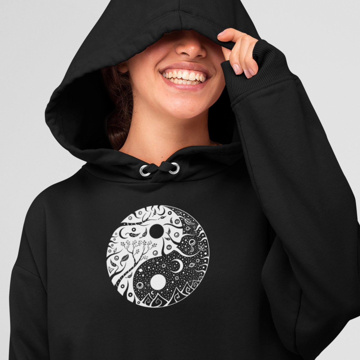 Yin & Yang | Organischer Hoodie - Deivi