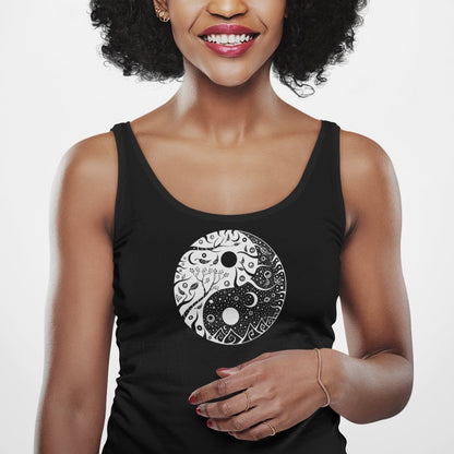 Yin & Yang | Organisches Tank-Top | Damen - Deivi